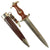 Original German WWII Excellent 1938 Dated SA Dagger by Eduard Wüsthof with Scabbard and Hanger - RZM M7/19 Original Items
