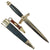 Original WWII German Early NSFK Glider Pilot's Dagger by Gebrüder Heller with Scabbard & Hanger Original Items