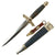 Original WWII German Early NSFK Glider Pilot's Dagger by Gebrüder Heller with Scabbard & Hanger Original Items