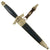Original WWII German Early Unit Marked NSFK Glider Pilot's Dagger by SMF with Scabbard and Hanger Original Items