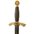 Original German WWII Early Unit-Marked 1st Model Luftwaffe Dagger by Gebrüder Heller with Scabbard & Belt Hanger - Marked to Flak-Regiment 25 Original Items