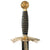 Original German WWII Early 1st Model Luftwaffe Dagger by SMF with Scabbard & Belt Hanger Original Items