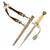Original WWII German 2nd Model Luftwaffe Dagger with Scabbard, Hanger, and Portepee - Unmarked Blade Original Items
