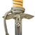 Original WWII German 2nd Model Luftwaffe Dagger with Scabbard, Hanger, and Portepee - Unmarked Blade Original Items