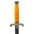 Original German WWII Army Heer Officer Dagger with Scabbard and Hanger - Unmarked Nickel Plated Blade Original Items