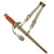 Original German WWII Early Army Heer Officer Dagger by Carl Eickhorn with Scabbard, Hanger, and Portepee  - 1933-35 Trademark Original Items