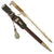 Original German WWII Berlin Metropolitan Police Long Dress Bayonet by WKC with Scabbard and Troddel Knot - Matching Unit Markings Original Items