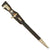 Original German WWII Metropolitan Police Long Dress Bayonet by Carl Eickhorn with Scabbard and Frog - 1934-1935 Trademark Original Items