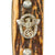 Original German WWII Kassel Metropolitan Police Long Dress Bayonet by E. & F. Hörster with Scabbard & Frog - Matching Original Items