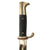 Original German WWII Heer Single Etched Long 98k Dress Bayonet with Scabbard and Leather Frog Original Items