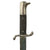 Original German WWII Fireman's Short Dress Sawback Bayonet with Scabbard and Frog Original Items