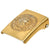 Original German WWII Kriegsmarine EM/NCO Gold Finished Aluminum Belt Buckle by Richard Sieper & Söhne Original Items
