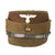 Original German WWII SA Stormtrooper Dark Brown & Silver Kepi from Gruppe Niedersachsen with Faded RZM Tag Original Items