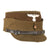 Original German WWII SA Stormtrooper Dark Brown & Silver Kepi from Gruppe Niedersachsen with Faded RZM Tag Original Items