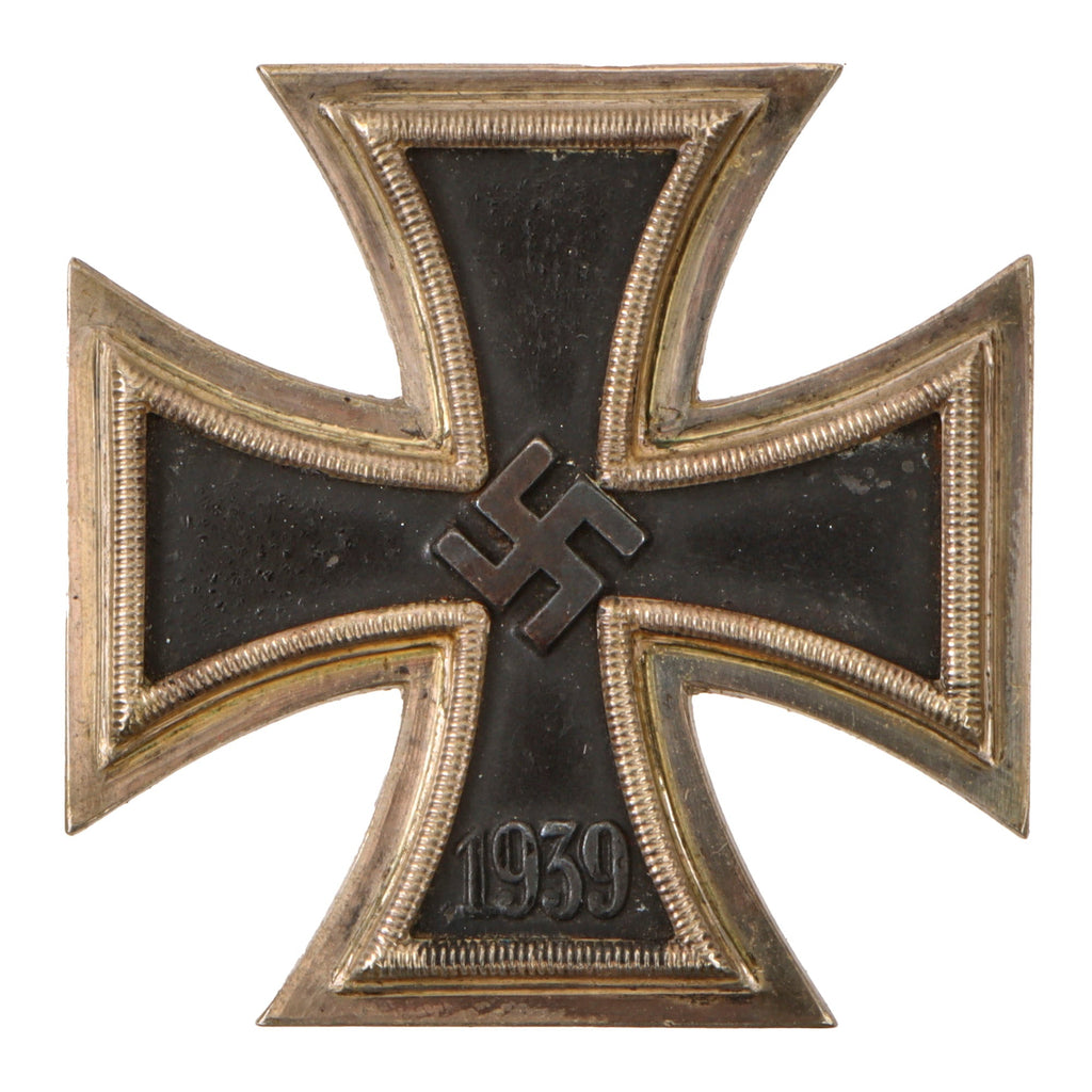 Original German WWII Iron Cross First Class 1939 with Pinback by Rudolf Wächtler & Lange - EKI Original Items