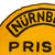 Original U.S. Post-WWII Nürnberg Trials Prison Cook Semi-Circle Yellow Prisoner Uniform Patch - 6 x 9½” Original Items
