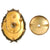 Original Estonian Pre-WWII Military Badge of School of Non-Commissioned Officers by Roman Tavast - Screw-back Original Items