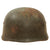 Original German WWII Single Decal M-38 Luftwaffe Fallschirmjäger Paratrooper Helmet with Relic Liner - ET68 Original Items