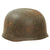Original German WWII Single Decal M-38 Luftwaffe Fallschirmjäger Paratrooper Helmet with Relic Liner - ET68 Original Items