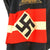 Original German WWII HJ National Youth Organization RJF-Gefolgschaft Blue Uniform Shirt with Membership Pin & Armband Original Items