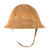 Original Imperial Japanese WWII Japanese Army “B-Spec” Material Substitute Wicker Sun Helmet - Dated 1944 Original Items