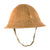 Original Imperial Japanese WWII Japanese Army “B-Spec” Material Substitute Wicker Sun Helmet - Dated 1944 Original Items