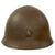 Original Japanese WWII Type 90 Army Helmet with Complete Liner and Chinstrap - Possible Unit Markings - Tetsubo Original Items