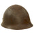 Original Japanese WWII Type 90 Army Helmet with Complete Liner and Chinstrap - Possible Unit Markings - Tetsubo Original Items