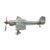 Original U.S. WWII Palermo 1944 Junkers Ju 87 Stuka Trench Art - Possibly Constructed From Downed Aircraft Aluminum Original Items