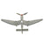 Original U.S. WWII Palermo 1944 Junkers Ju 87 Stuka Trench Art - Possibly Constructed From Downed Aircraft Aluminum Original Items