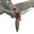 Original U.S. WWII Palermo 1944 Junkers Ju 87 Stuka Trench Art - Possibly Constructed From Downed Aircraft Aluminum Original Items