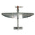 Original U.S. WWII Palermo 1944 Junkers Ju 87 Stuka Trench Art - Possibly Constructed From Downed Aircraft Aluminum Original Items