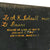 Original U.S. WWII Airplane Propeller Tip Named to Pilots Killed in Crash at Aberdeen Proving Ground - 1944 Original Items