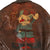 Original U.S. WWII B-17 “Fuddy Duddy” Bombardier Distinguished Flying Cross Recipient Charles Gage with Disney’s Elmer Fudd Painted A2 Flight Jacket, Officer Jacket, Certificates, & Binder of Ephemera - 708th Bomb Squadron, 447th Bomb Group Original Items