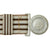 Original German WWII RAD Labor Service Dress Brocade Belt with Buckle by F. W. Assmann & Söhne - dated 1938 Original Items