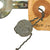 Original U.S. WWII AAF Bombing Mission Pin & Wire Pulled From Incendiary Bomb with Provenance Tag - Bombing of Tsu, Japan Original Items