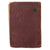 Original U.S. WWI Pocket Bible with French Colonial Helmet Badge Embedded in Cover with Provenance - Named Original Items