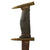 Original U.S. WWII Theater Made African-Style Fighting Knife Named to 85th Infantry Division Sergeant with Custom Scabbard & .303 Cartridge Crossguard & Pommel Original Items