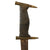 Original U.S. WWII Theater Made African-Style Fighting Knife Named to 85th Infantry Division Sergeant with Custom Scabbard & .303 Cartridge Crossguard & Pommel Original Items