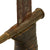 Original U.S. WWII Theater Made African-Style Fighting Knife Named to 85th Infantry Division Sergeant with Custom Scabbard & .303 Cartridge Crossguard & Pommel Original Items