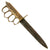Original U.S. WWI Model 1918 French Made Mark I Trench Knife by AU LION with Correct Steel Scabbard Original Items