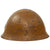 Original Japanese WWII Type 90 Army Helmet with Complete Liner and Chinstrap - Tetsubo Original Items
