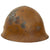 Original Japanese WWII Type 90 Army Helmet with Complete Liner and Chinstrap - Tetsubo Original Items