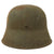 Original German WWII Austrian M17 Transitional Heer Army Single Decal Helmet with 58cm Liner & Chinstrap - Stamped BGB66 Original Items