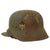 Original German WWII Austrian M17 Transitional Heer Army Single Decal Helmet with 58cm Liner & Chinstrap - Stamped BGB66 Original Items