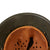 Original German WWII M42 Heer Army "No Decal" Helmet with Dome Stamp, 58cm Liner, and Chinstrap - Marked NS66 Original Items