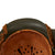 Original German WWII M42 Heer Army "No Decal" Helmet with Dome Stamp, 58cm Liner, and Chinstrap - Marked NS66 Original Items