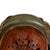 Original German WWII Army Heer M35 Former Double Decal Helmet with 1937 Dated 57cm Liner & Chinstrap - marked ET64 Original Items