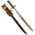 Original Japanese WWII Early Arisaka Type 30 Hooked Quillon Bayonet by Kokura Arsenal with Scabbard & Rubberized Canvas Frog Original Items