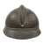 Original French WWI Model 1915 Adrian Helmet in Horizon Blue with Artillery RF Badge and 2nd Pattern Liner Original Items